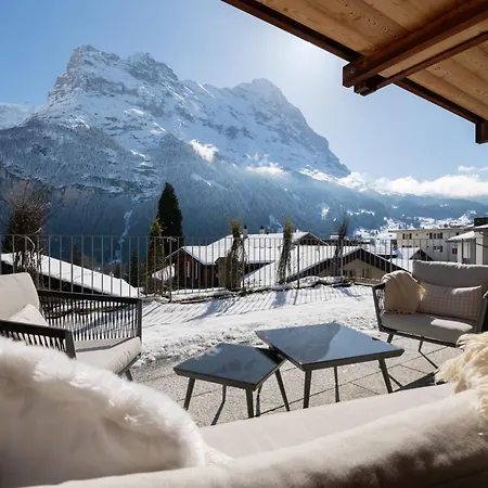 The Terrace Apartment - Grindelhomes Grindelwald Exterior photo